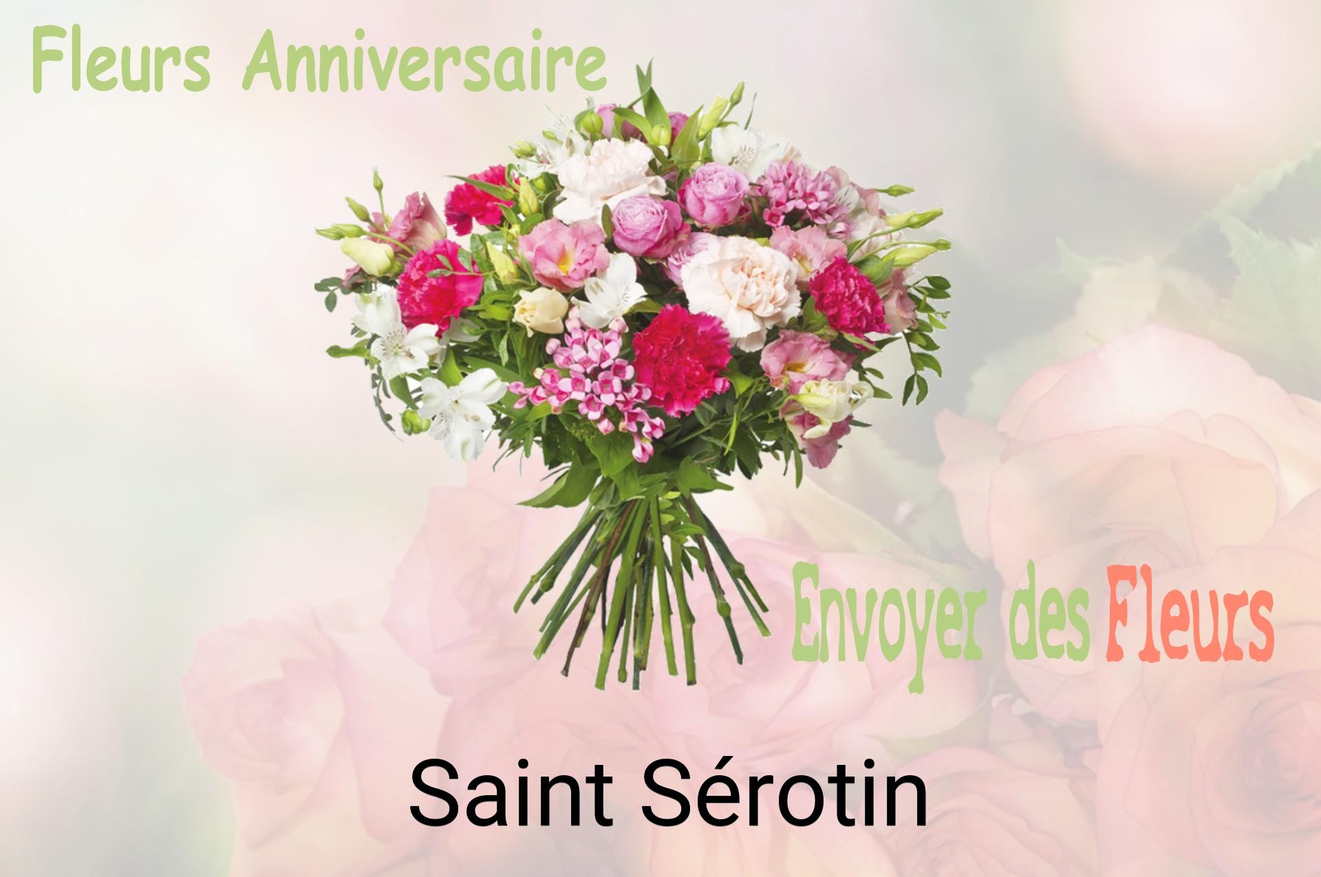Bouquet de fleurs d’anniversaire livré à Saint-Sérotin